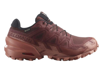 Sapato Salomon Speedcross 6 GTX W bordô