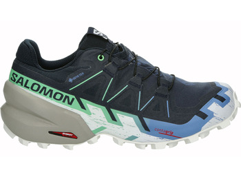 Sapato Salomon Speedcross 6 GTX W Marinho/Verde