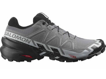 Tênis de corrida Salomon Speedcross 6 Wide cinza