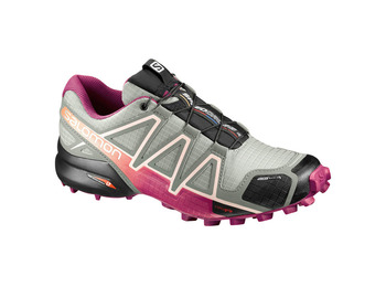 Tênis Salomon Speedcross 4 CS W Cinza / Rosa