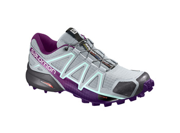 Tênis Salomon Speedcross 4 W cinza / violeta
