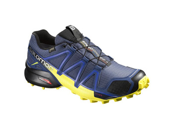 Salomon Speedcross 4 GTX Navy / Yellow Sneaker