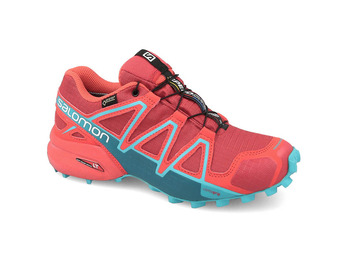 Sapato Salomon Speedcross 4 GTX W Papaia / Turquesa
