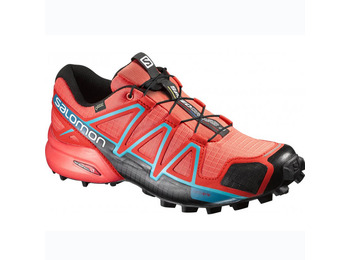 Tênis Salomon Speedcross 4 GTX W Vermelho / Coral / Azul