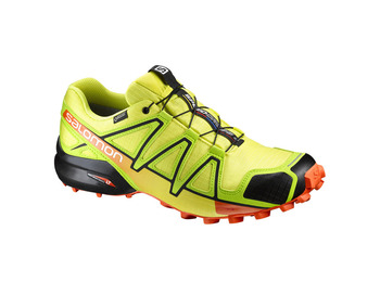Sapato Salomon Speedcross 4 GTX Verde Lima / Preto / Laranja