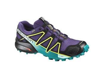 Tênis Salomon Speedcross 4 GTX W violeta / preto / turquesa