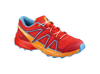 Sapato Salomon Speedcross J Vermelho / Azul / Laranja