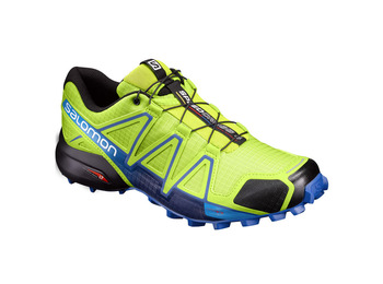 Sapato Salomon Speedcross 4 Lime / Blue