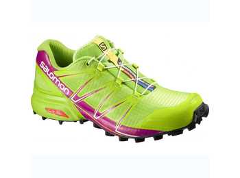 Salomon Speedcross Pro W Lima / Sapato Roxo