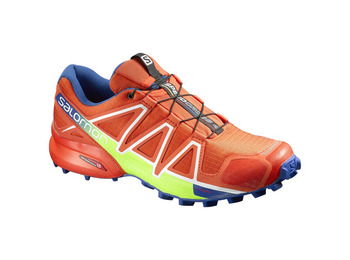 Sapato Salomon Speedcross 4 Vermelho / Azul / Amarelo
