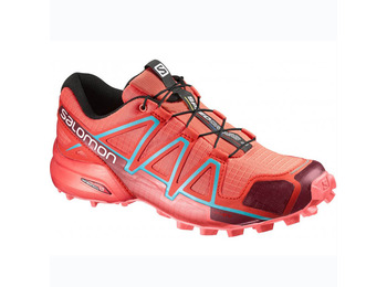 Sapato Salomon Speedcross 4 W Vermelho / Coral / Azul