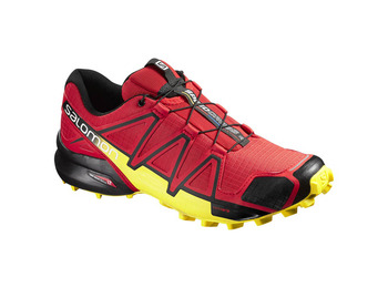 Sapato Salomon Speedcross 4 Vermelho / Preto / Amarelo