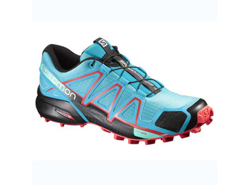 Sapato Salomon Speedcross 4 W Turquesa / Vermelho