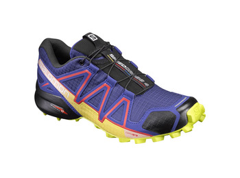Sapato Salomon Speedcross 4 W violeta / amarelo
