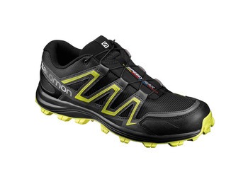 Sapato Salomon Speedtrak Preto / Amarelo
