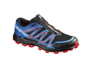 Sapato Salomon Speedtrak Preto / Azul / Vermelho