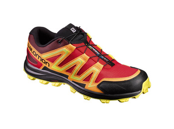 Sapato Salomon Speedtrak Vermelho / Laranja / Preto