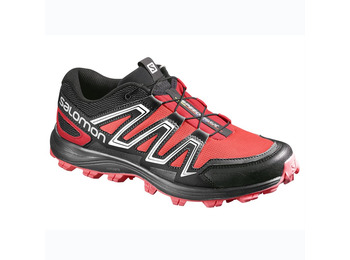 Sapato Salomon Speedtrak W Vermelho / Preto