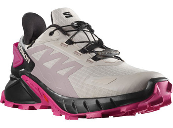 Sapato Salomon Supercross 4 GTX W rosa/cinza/preto