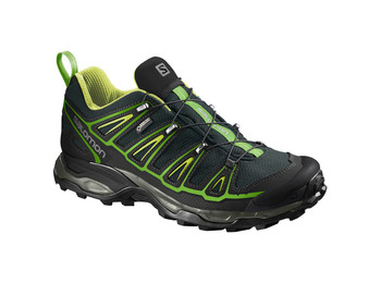 Sapato Salomon X Ultra 2 GTX Preto / Verde / Lima