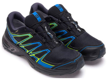 Sapatos Salomon Wings Flyte 2 GTX Preto / Azul / Lima