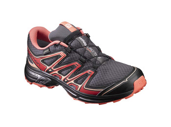 Sapato Salomon Wings Flyte 2 GTX W Preto / Vermelho