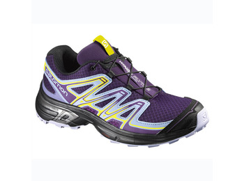 Sapato Salomon Wings Flyte 2 W violeta / amarelo / preto