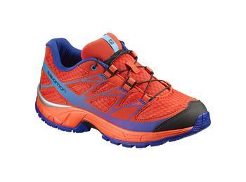 Salomon XT Wings Kid Laranja / Sapato Azul