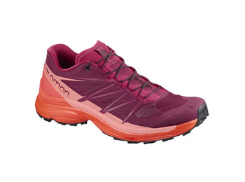 Salomon Wings Pro 3 Shoe Garnet / Coral