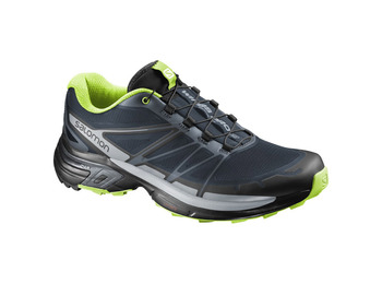 Salomon Wings Pro 2 Antracite / Sapato Verde
