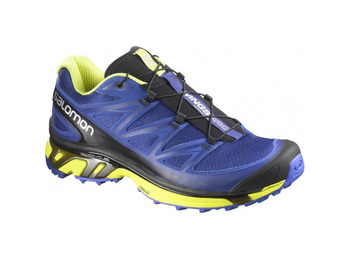 Sapato Salomon Wings Pro Azul / Preto / Amarelo