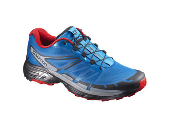 Sapato Salomon Wings Pro 2 Azul / Vermelho
