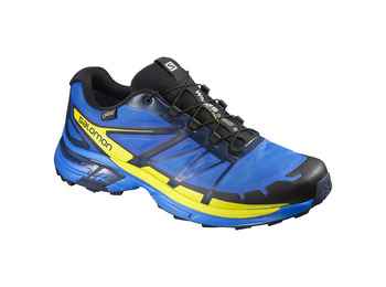 Sapato Salomon Wings Pro 2 GTX Azul / Preto / Amarelo