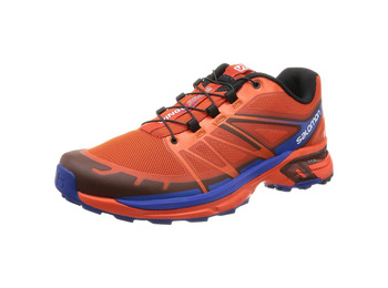 Sapato Salomon Wings Pro 2 Laranja / Azul