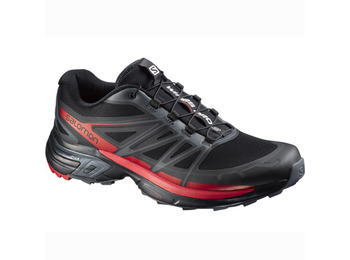 Sapato Salomon Wings Pro 2 Preto / Vermelho