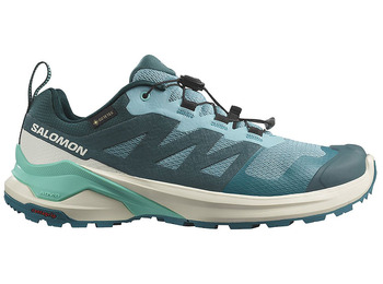 Sapato de água verde Salomon X-Adventure GTX W