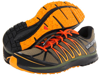 Sapato Salomon X-Tour Kaki / Preto / Laranja
