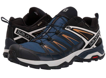 Sapatos Salomon X Ultra 3 GTX marinho / preto / dourado