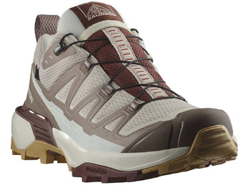 Sapato Salomon X Ultra 360 Edge GTX W marrom/bege/branco