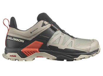 Sapato Salomon X Ultra 4 GTX cinza esverdeado/preto