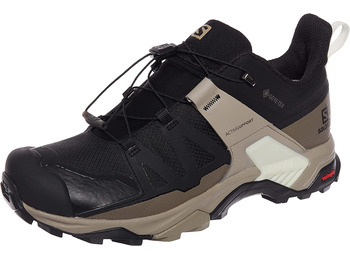Sapato Salomon X Ultra 4 GTX Preto/Bege