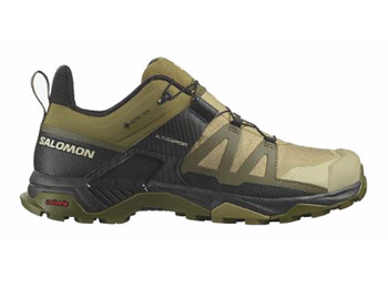 Sapato verde Salomon X Ultra 4 GTX