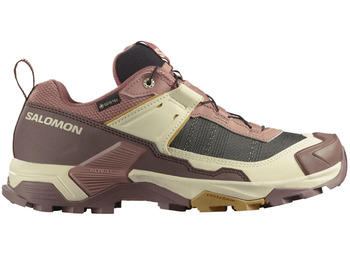 Tênis de corrida Salomon X Ultra 5 GTX W rosa/bege