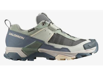 Tênis de corrida Salomon X Ultra 5 GTX W verde/bege/cinza