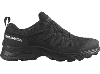 Salomon X Ward couro GTX W sapato preto