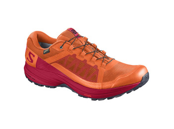 Sapato laranja / vermelho Salomon XA Elevate GTX