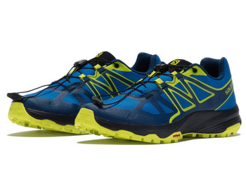 Sapato Salomon XA Oribi Azul/Amarelo