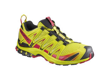 Sapato Salomon XA PRO 3D Amarelo / Vermelho / Preto