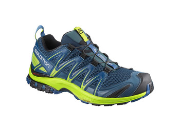 Salomon XA PRO 3D sapato azul / limão / preto