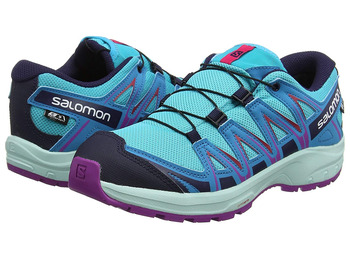 Sapatos Salomon XA PRO 3D CSWP J Turquesa / Malva